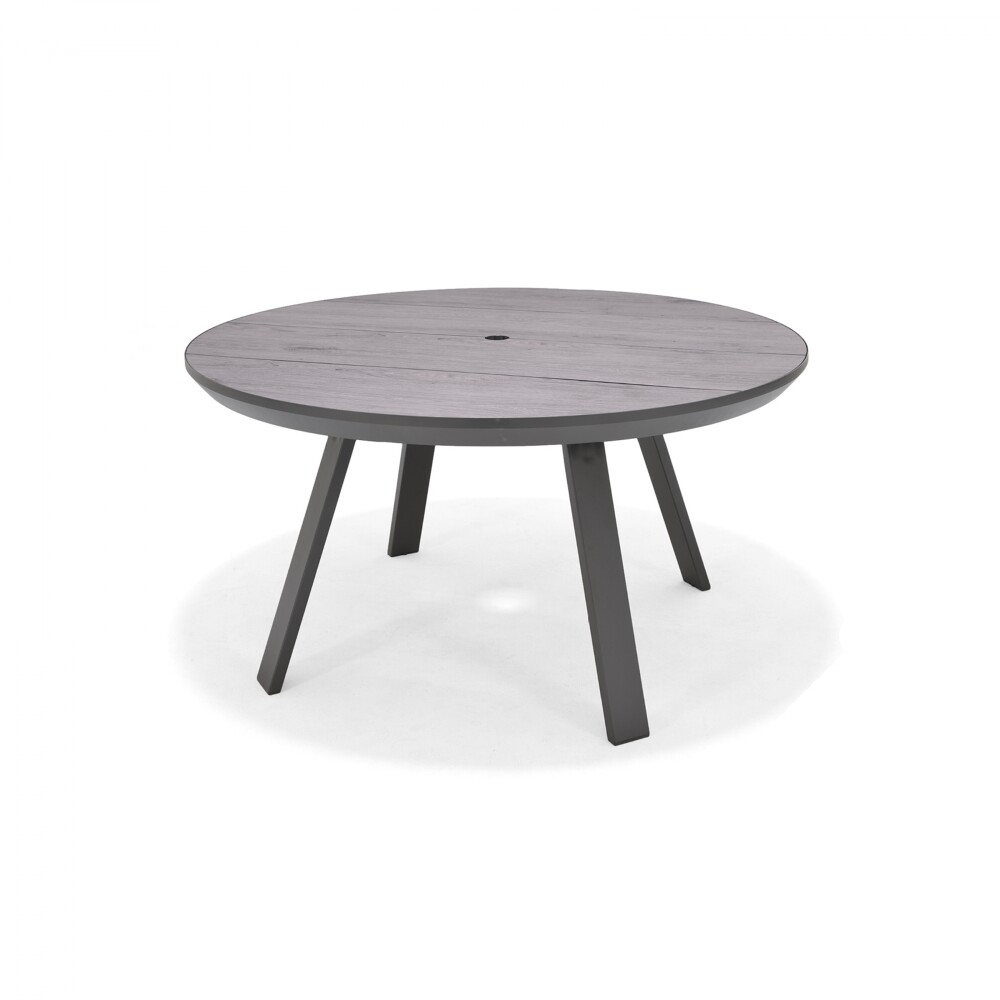 Mesa redonda de Patio Diámetro 141cm - Urbanite Gris