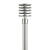 VARA METAL PLATA P/CORTINA 122-218CM Unica