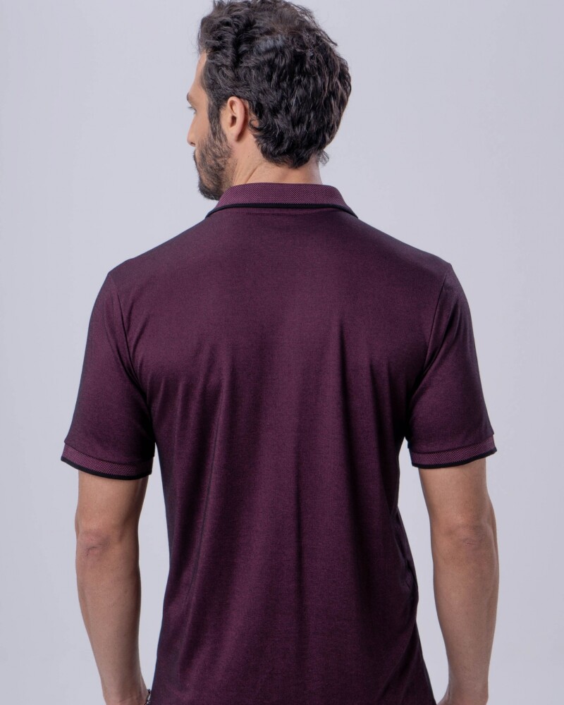 Polo Color Vino Ezm U
