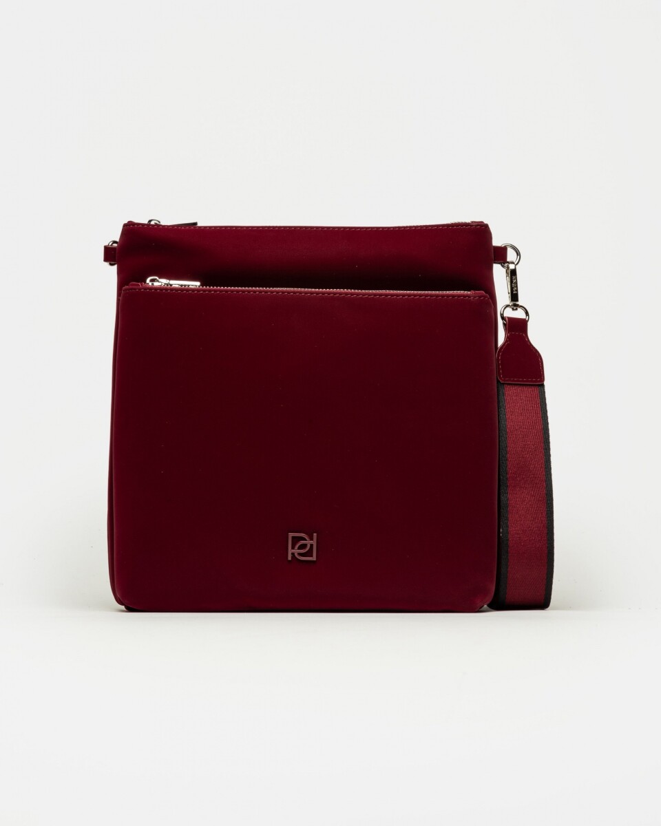 Bandolera Lily en gomato - Bordeaux 