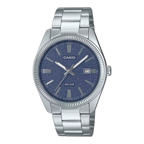 Reloj Casio MTP1302DA 2A1VDF para hombre con correa de acero Azul