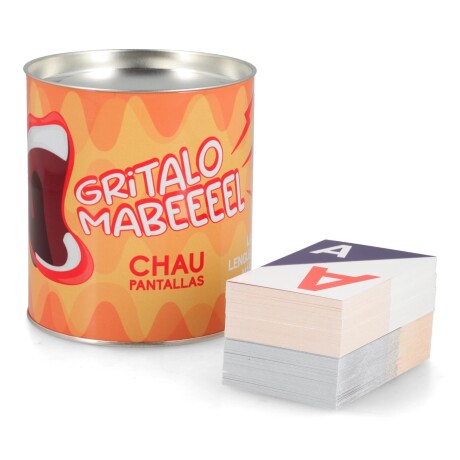Juego de Cartas Gritalo Mabeeeel en Lata 001
