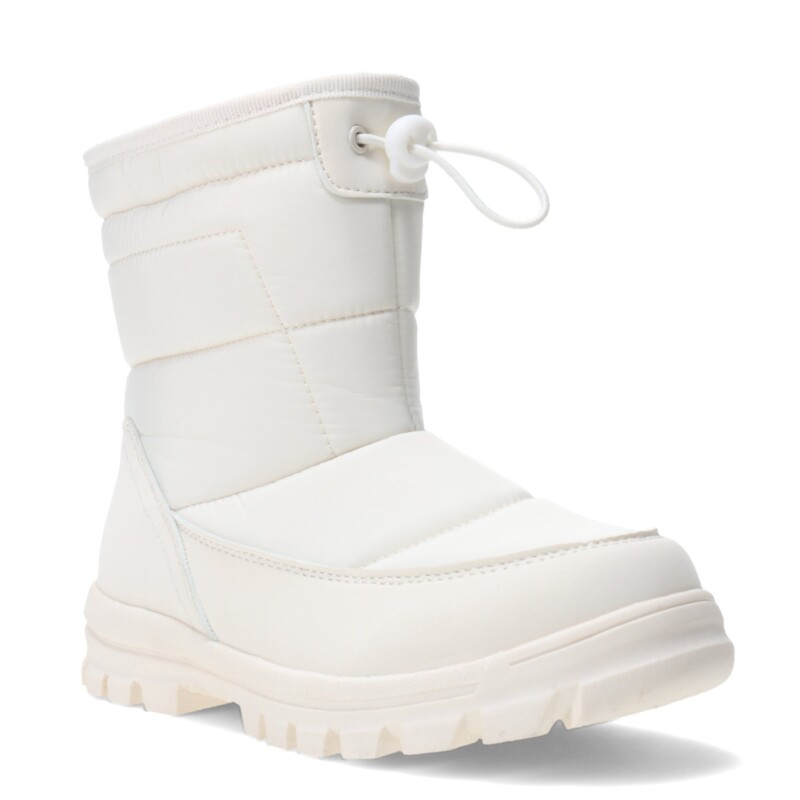 Botas de Niña MINI Miss Carol SAUGA de tela Beige