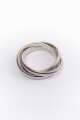 PULSERA TRIPLE PLATA