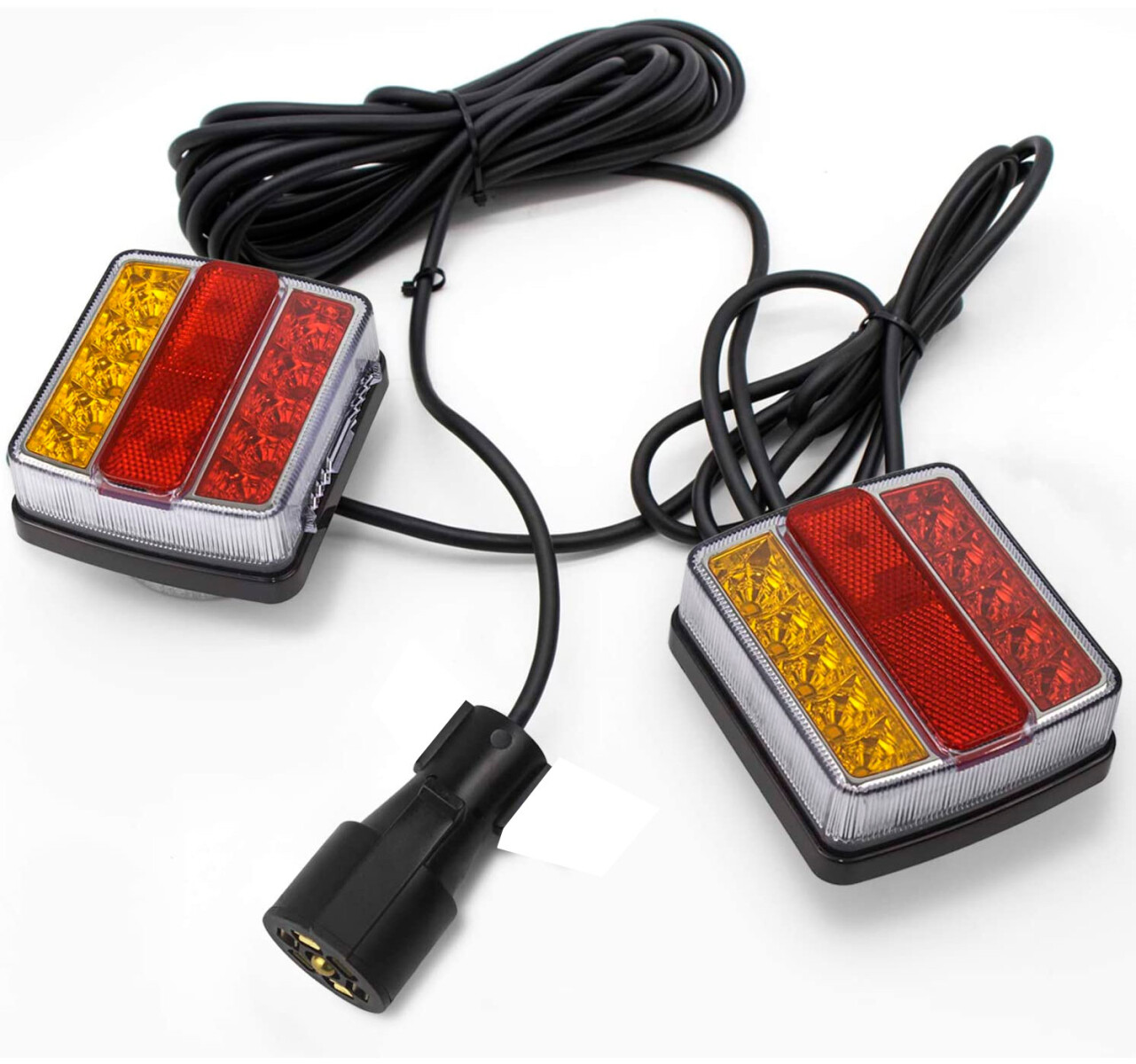FAROL - KIT LED MAGNETICO PARA TRAILER CABLE 7 MTS - 