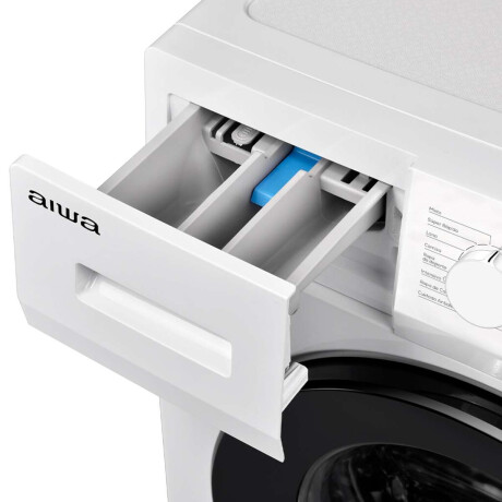 Lavarropas Automático Carga Frontal AIWA 6KG Inverter Blanco | AWLT06SW