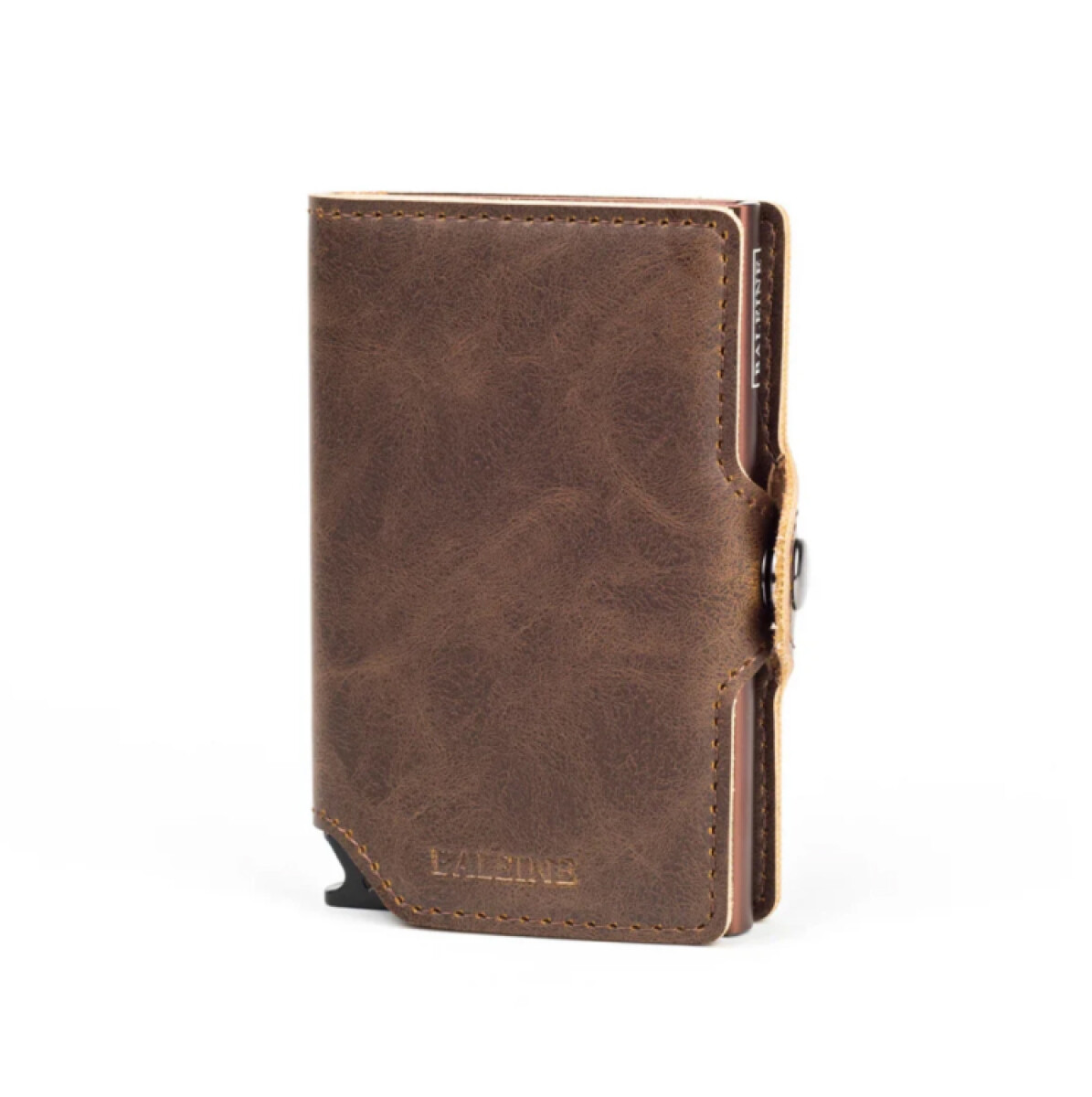 Billetera Baleine Kansas Zipper - Marron 