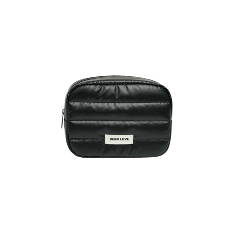 Neceser puffer impermeable chico Negro