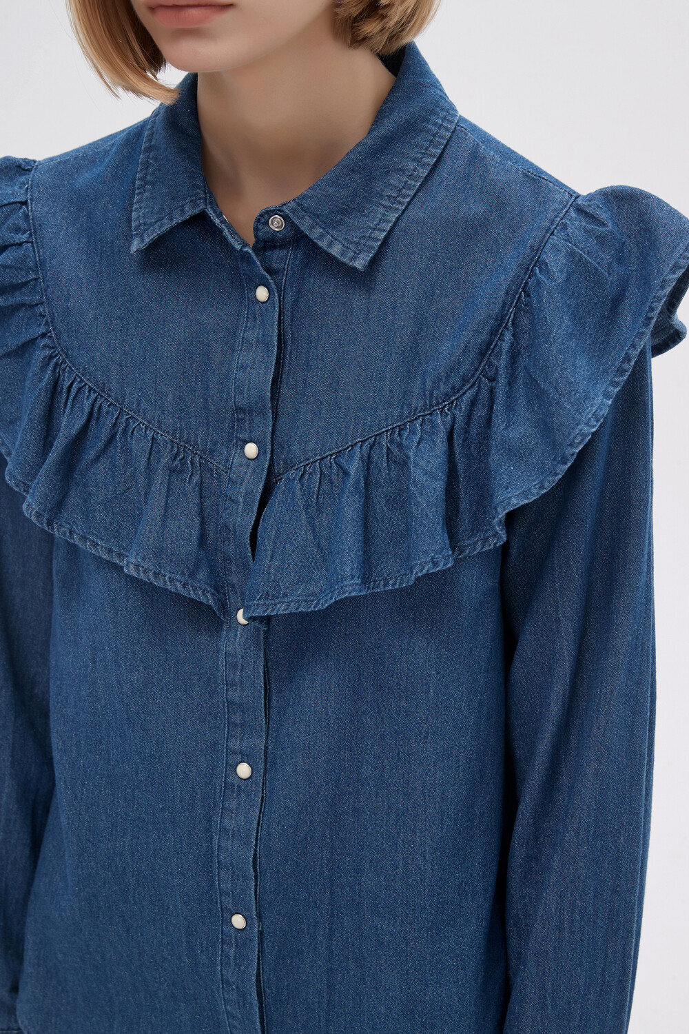 Camisa Dola Azul Medio
