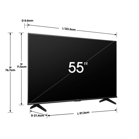 Smart Tv Hisense 55" Serie A6N 001