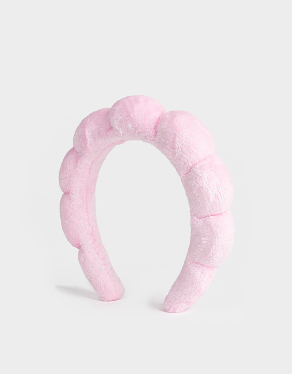 Vincha Puffy Rosa 