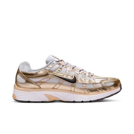 Championes Nike P-6000 Gold de Mujer blanco