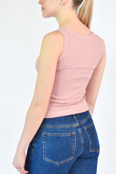 Musculosa Romina Rosa