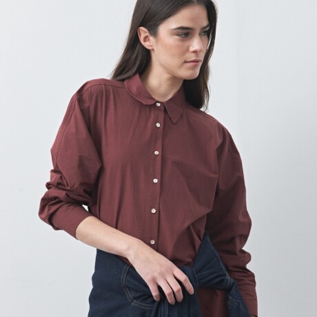 CAMISA CHRISTA Borra de Vino