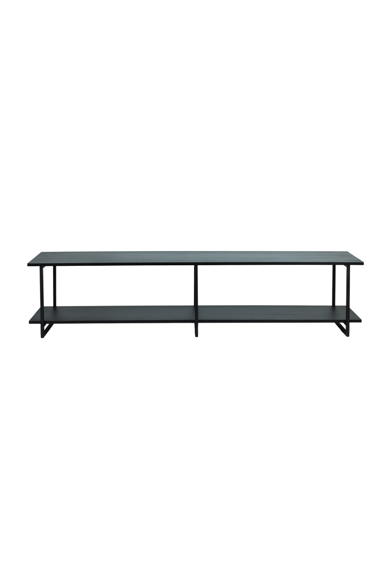 Abruzzo RACK ABRUZZO NEGRO 220X40X50H CM