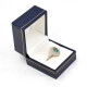 Anillo En Oro 18K, Esmeralda Y Brillantes Anillo En Oro 18K, Esmeralda Y Brillantes