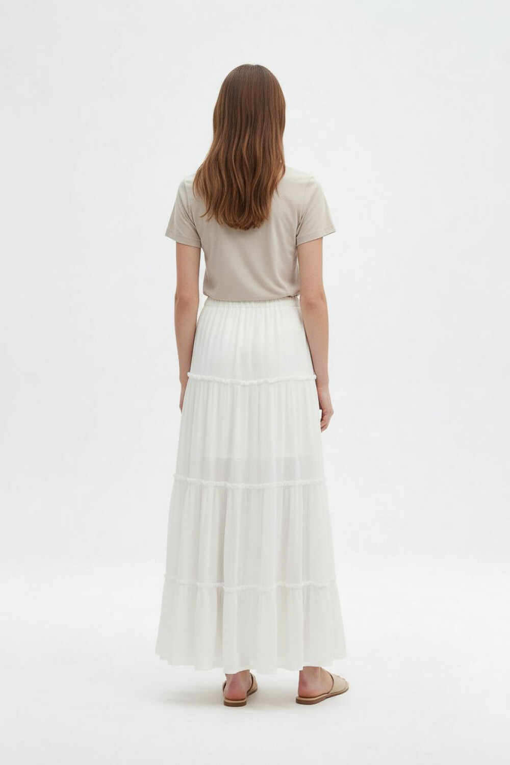 Falda Abalin Marfil / Off White