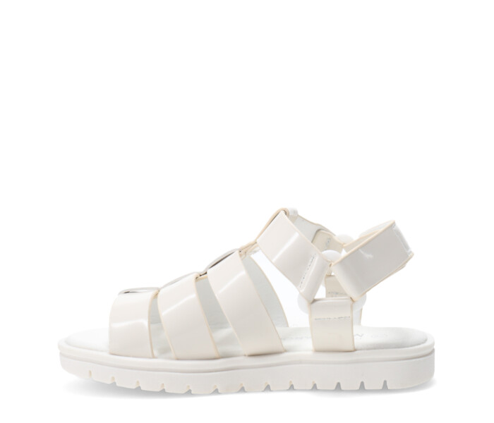 Sandalias de Niña MINI Miss Carol BANF franciscana Blanco