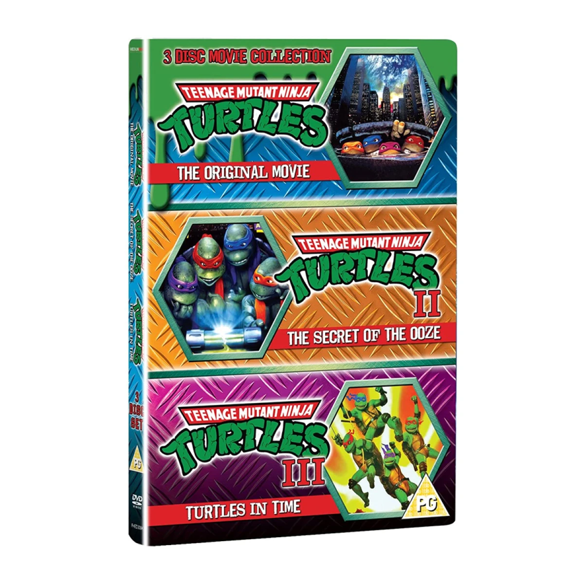 Tortugas Ninja · 3 Películas Live Action! I, II y III ! 
