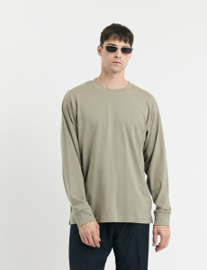 520682 T-SHIRT HARRINGTON LABEL Verde