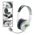 Auricular Gamer Xbox 360 Vincha Con Micrófono Headset Color Variante Blanco