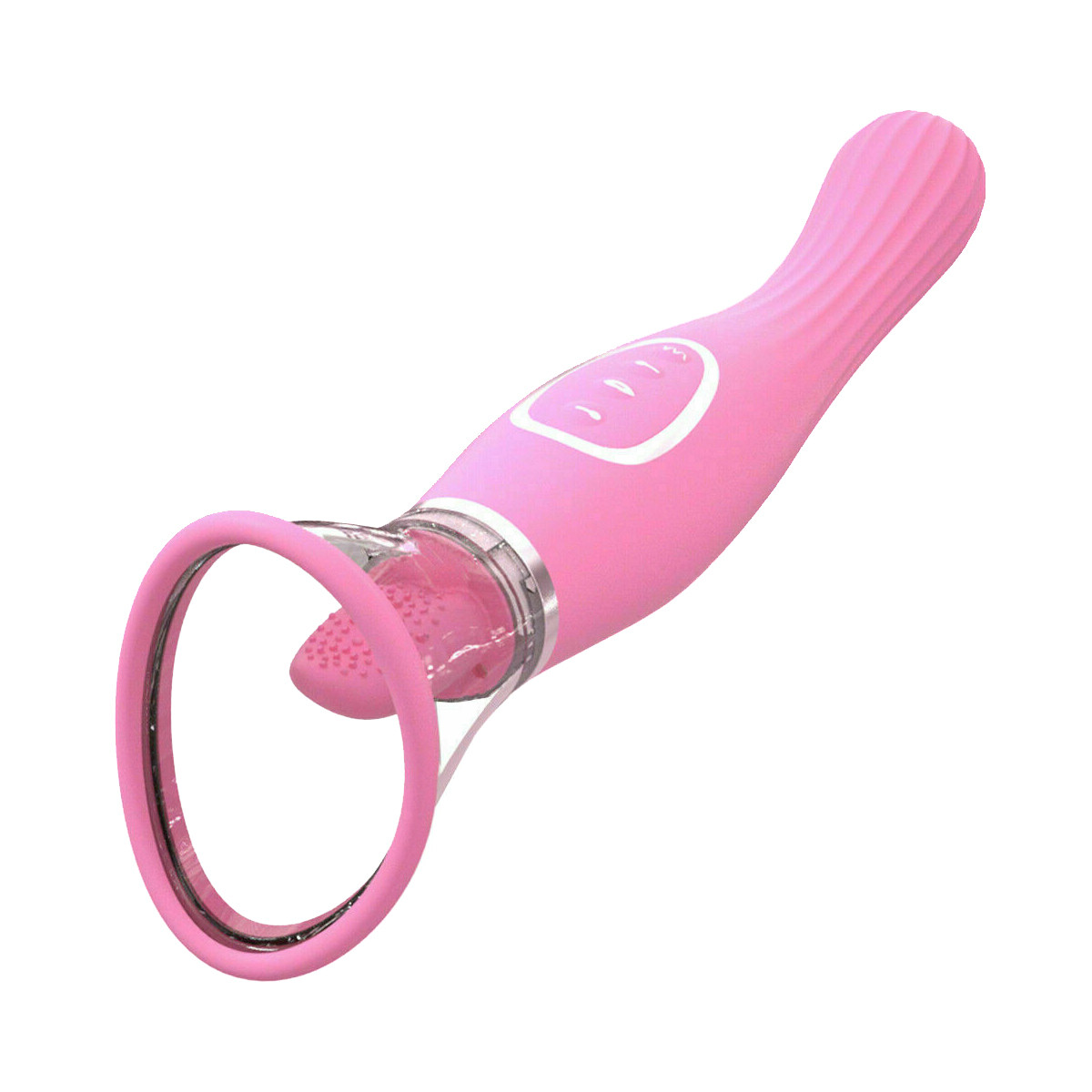 Succionador de Clítoris Lenguita Y Vibrador Punto G Recargable USB 