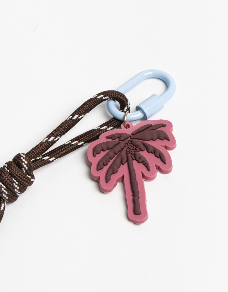 Llavero Cordón Llavero Palmeta Silicona. - Combinacion Multicolor