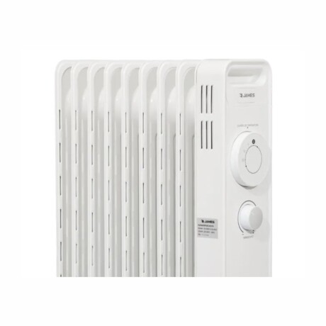 Radiador de Aceite James 9 Elementos 2000 W Blanco Radiador de Aceite James 9 Elementos 2000 W Blanco