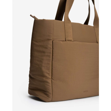 Cartera Shopper Nylon Marron beige