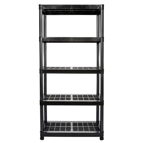 Rack Italhome Grande de 5 Niveles NEGRO