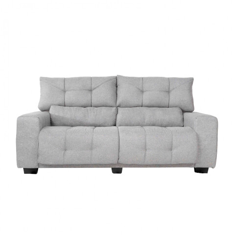 HELLEN- SOFA 2 CUERPOS LE MANS TELA GRIS CLARO HELLEN- SOFA 2 CUERPOS LE MANS TELA GRIS CLARO