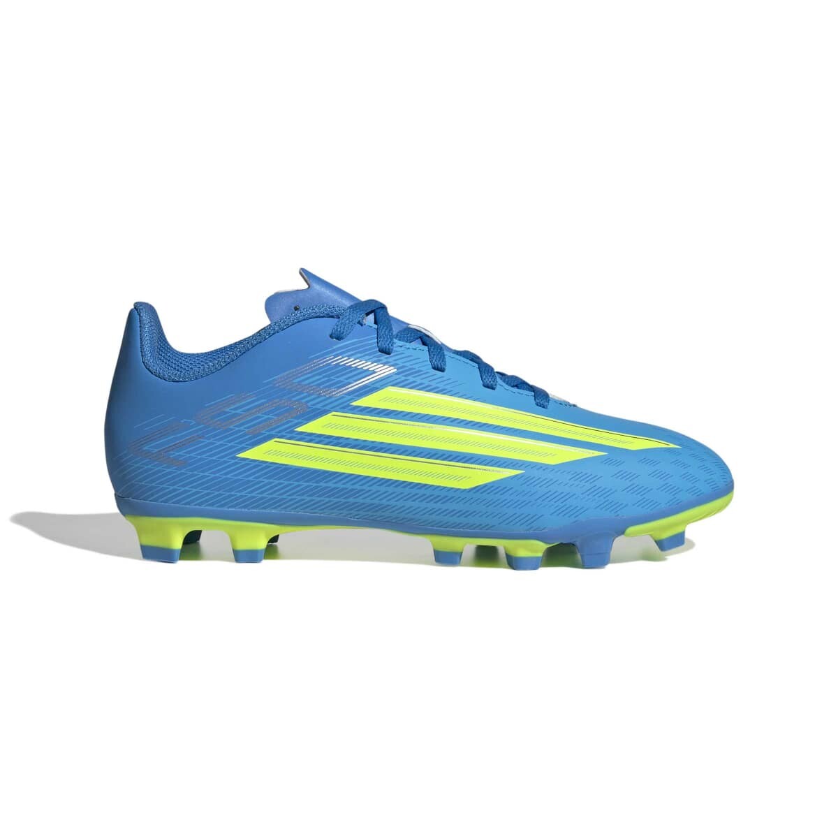 Championes Futbol Cancha AD FG Adidas F50 CLUB FG/MG J de Niños - JS1479 - Azul-verde 