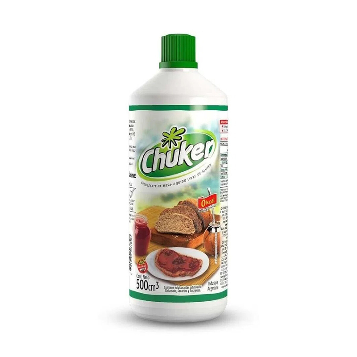 Edulcorante CHUKER Liquido 500ml + 100ml 