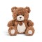 Osito Teddy con Collar Marrón