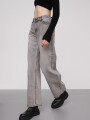 Pantalon Puffs Gris Claro