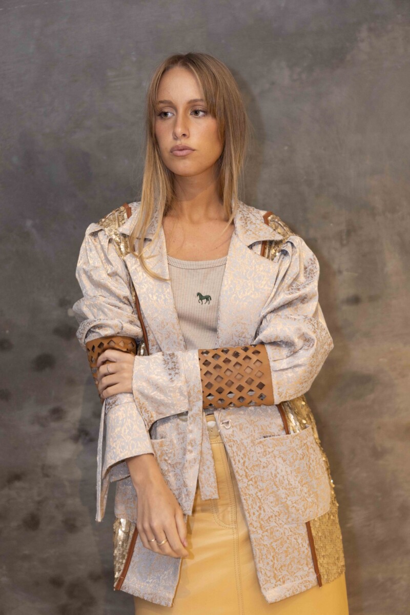 Disco Blazer - Dorado 