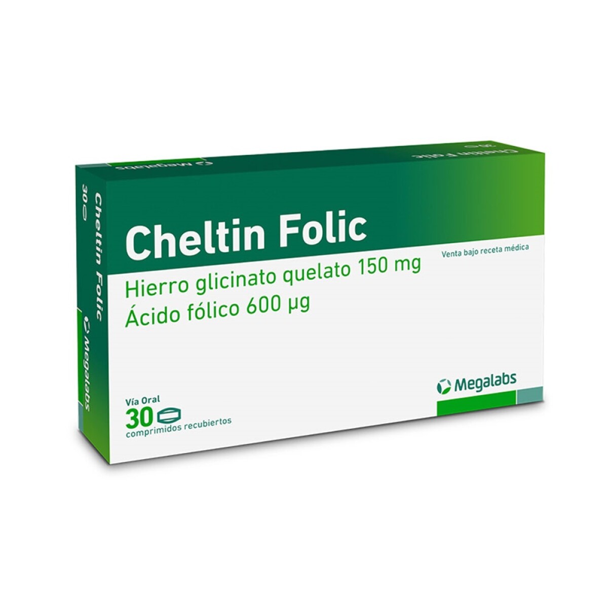 Cheltin Folic 30 Comprimidos 