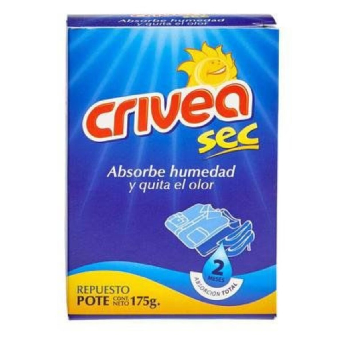 Crivea Sec Repuesto Absorbe Humedad 175 Grs 