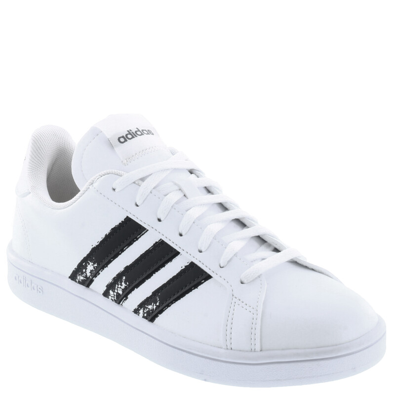 Championes de Mujer Adidas Grand Court Base Blanco - Negro