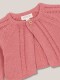 Chaqueta De Punto Rosa