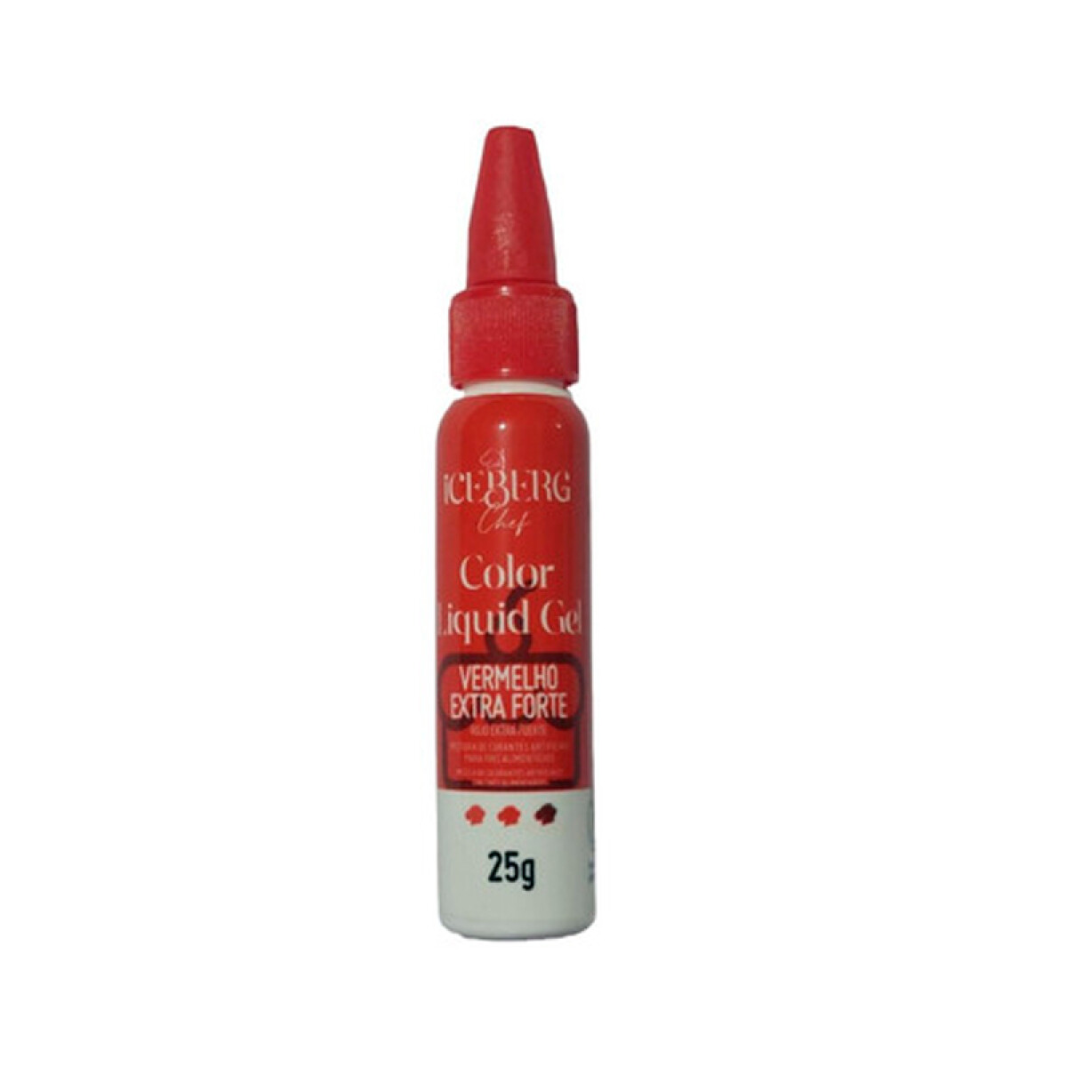 Color Gel EXTRA FUERTE Rojo Frutilla 25 g 