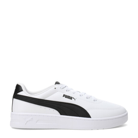 Championes de Hombre Puma Court Classic Clean Blanco - Negro