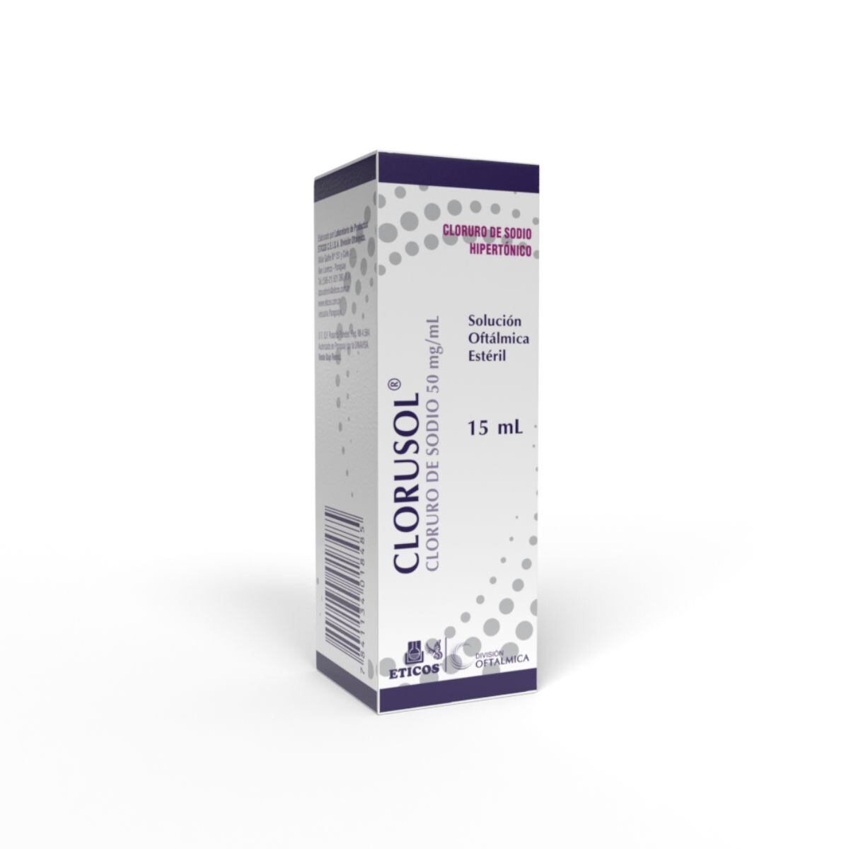 CLORUSOL OFTALMICO GOTAS X 15 ML. 