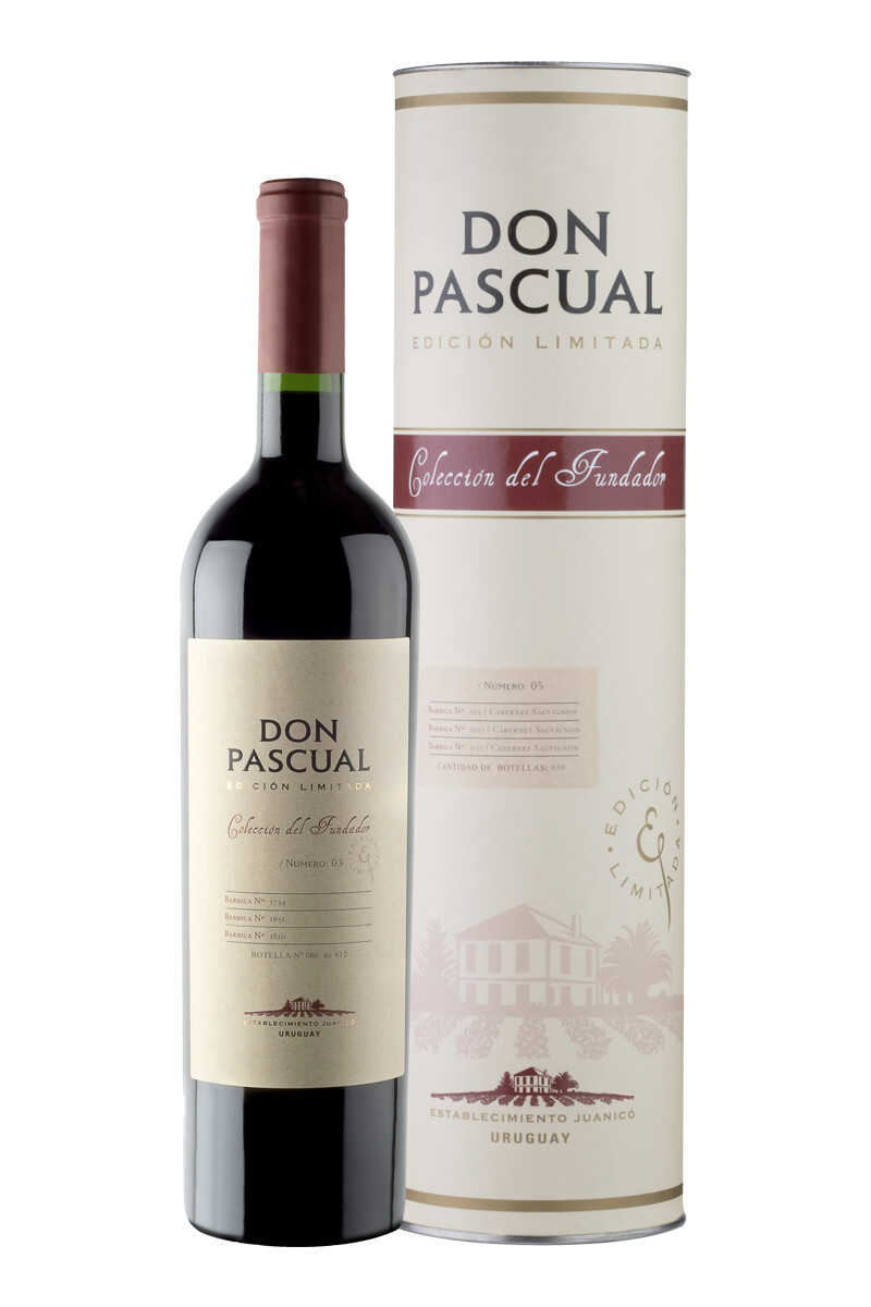 Vino Don Pascual Colección del Fundador Petit Verdot 750 ml 