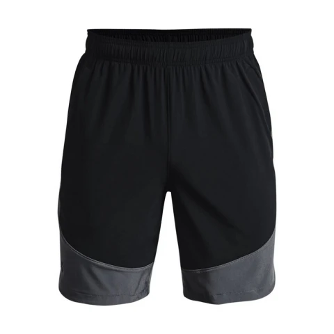 Short Under Armour Woven ColorBlock Negro