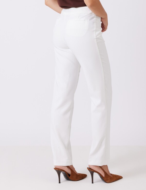 Pantalon Sastrero Slim CRUDO