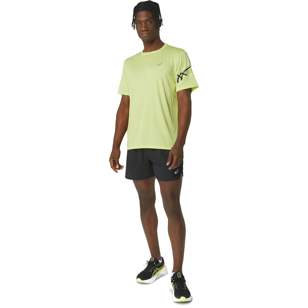 Icon SS Top - Hombre Glow Yellow/performance Black