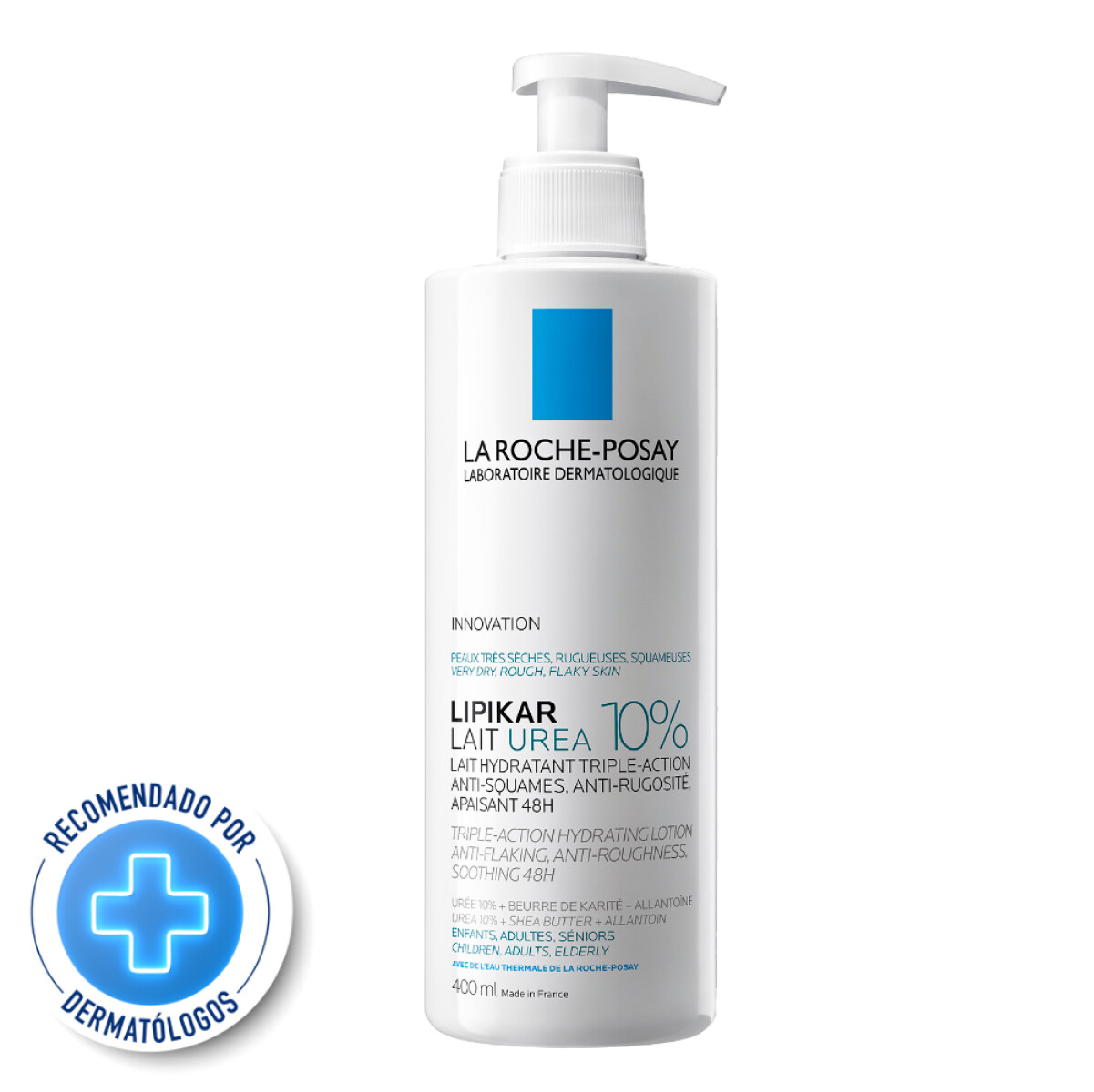 Loción Hidratante La Roche Posay Lipikar Lait Urea 10% 400ml 