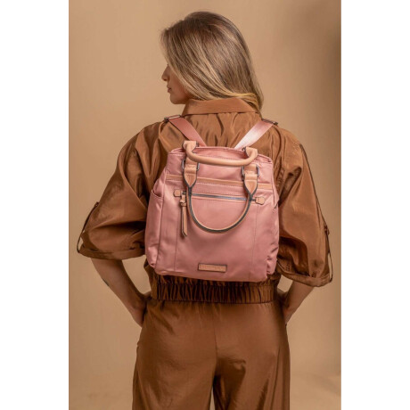 Bandolera Vainilla Rosa Mauve