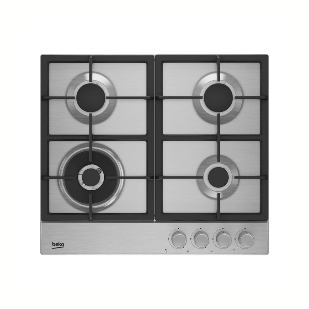 Anafe A Gas 4 Hornallas Inox - Modelo HIAW 64225 SX - Beko Anafe A Gas 4 Hornallas Inox - Modelo HIAW 64225 SX - Beko